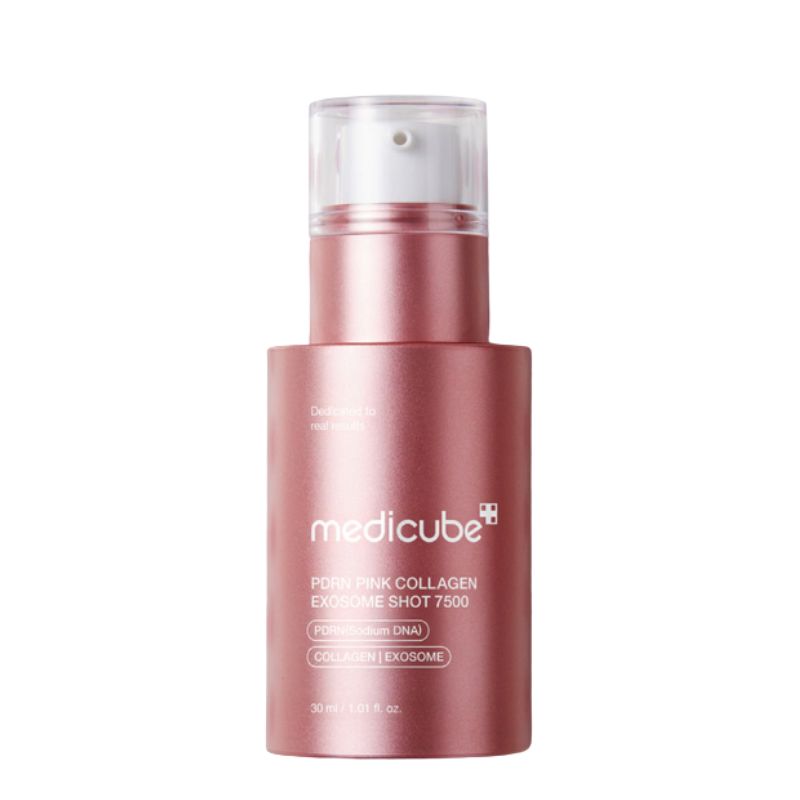 Medicube PDRN Pink Collagen Exosome Shot Ampoule 7500 Intensive Firming Elasticity Care Serum 30ml 1