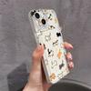 Lively Cat Pattern Phone Case Suitable for iPhone 17 16 15 14 13 12 11 Pro/ Max /Plus Anti-fall and Shockproof Back Cover