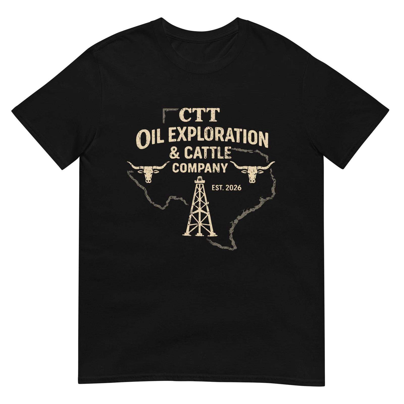 CTT Oil Exploration & Cattle Company Texas T-Shirt M