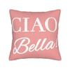 Pillow Case Ciao Bella Art Design Graphic Pillow Cover For Chair Sofa Home Decor Funny Pillowcases