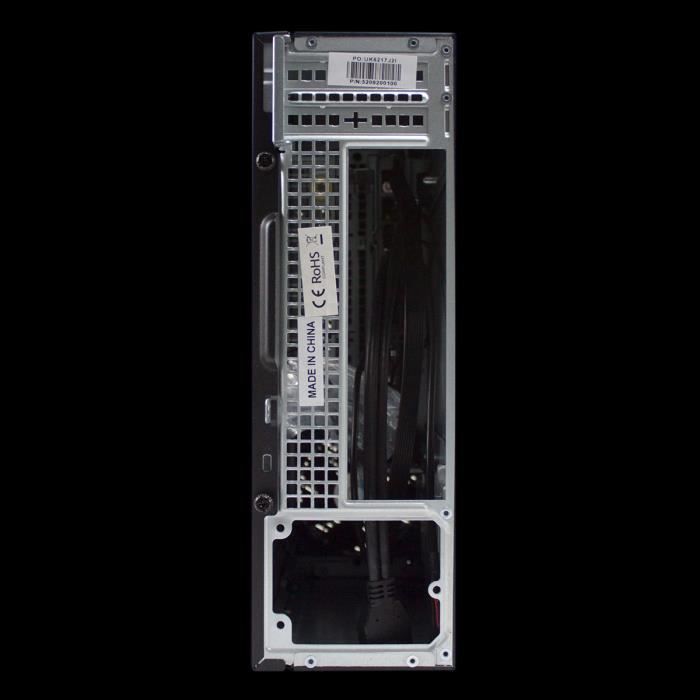 Unykach caviar 1k, bureau, pc, sgcc, itx, noir, maison-bureau