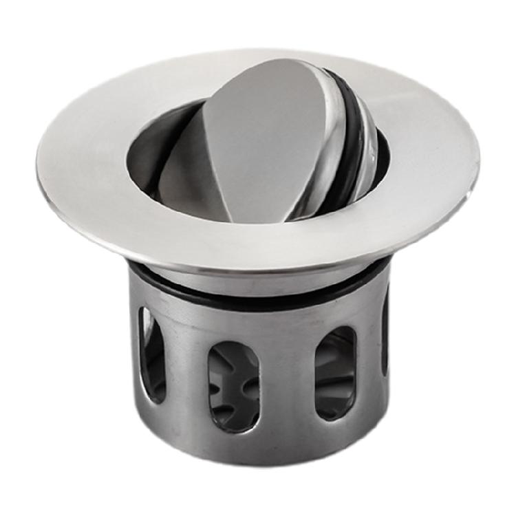 Universal Wash Basin Bounce Drain Filter Anti Clogging Flip Top Drainer Filter 1