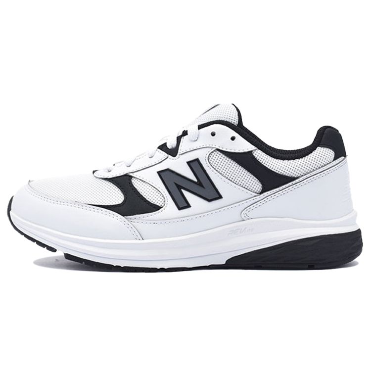New Balance Nb 707 Spliced Letter Lace-Up Fabric Low-Top Casual Running Shoes Men Sneaker Black White MW707WB