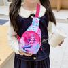 Cartoon Themed Colorful Kids Sling Bag Lightweight Nylon Purse Perfect For Use Everyday