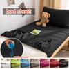 2025 Solid Color Waterproof Bed Sheet,Single Bed/Double Bed Fitted Sheet,Dustproof and Anti-Slip Mattress Protector
