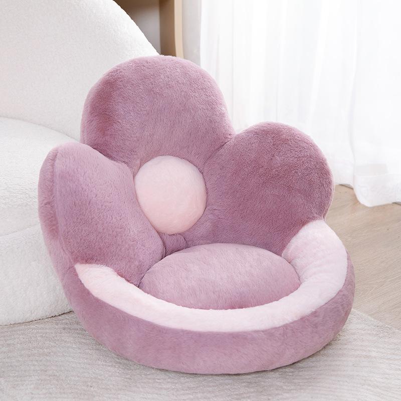 

Зимова подушка для сидіння та спинки для тривалого сидіння 48x35 cm фіолетовий