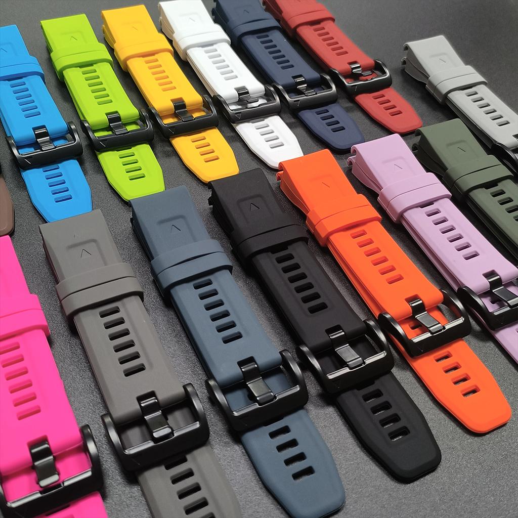 Official Quick Fit Silicone Watch Strap For Garmin Fenix 5X 5 Plus 6X 6 7X 7 E 8pro Enduro 3 Instinct 3 Band 22mm 26mm Bracelet
