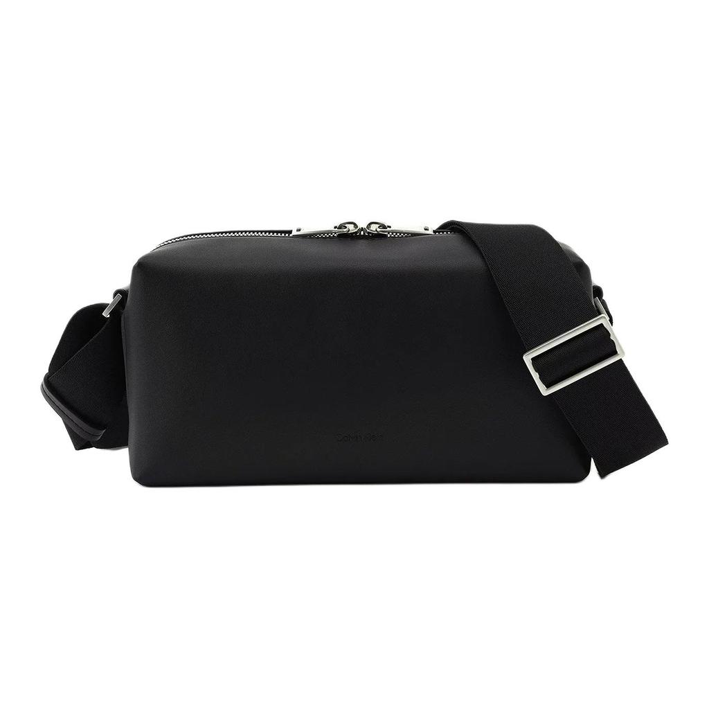 New CALVIN KLEIN Blended Material Crossbody Bags Men's Space Black 4D3001G-UB1