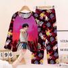 New Demon Hunters Children's Pajamas Long Sleeve Cartoon Girls Babies Middle and Older Children's Loungewear Set