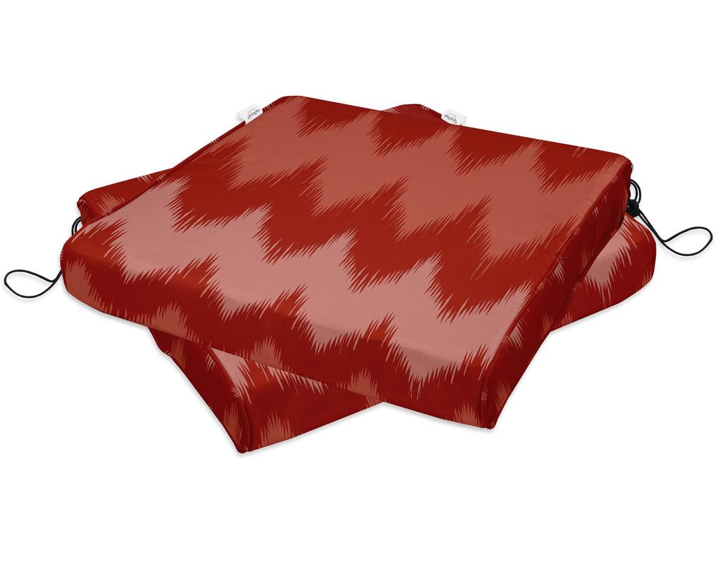 Vargottam Perfect Outdoor Indoor Square Corner Seat Cushions Water-Resistant Lounge Chair 18.5" X 16" Home Office Patio Furniture