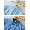 Simple Short-Sleeved Shirt For Men Casual Youth Denim Shirt Jacket For Men