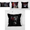 Vintage Horror Print Cushion Cover Perfect For Halloween Festivities