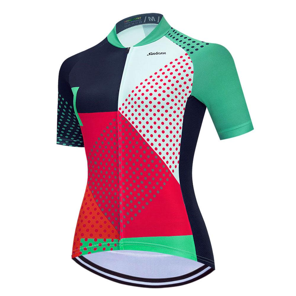 Women Sleeve Set Summer Maillot 19D Bib Shorts Bicycle Clothes Sportwear MTB Cycling Clothing 2026 Summer Breathable Cycling Suit Set
