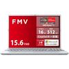 FMV Fujitsu Note A Laptop Office Copilot Windows AMD Ryzen 16GB 512GB Super Multi WA1-K3 (MS 2024, Key, 11, 15.6-inch, 5, RAM, SSD, Drive)