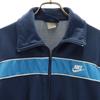 Nike 80s Navy Blue Tag Vintage Track Jacket S Navy Jersey Men's Used