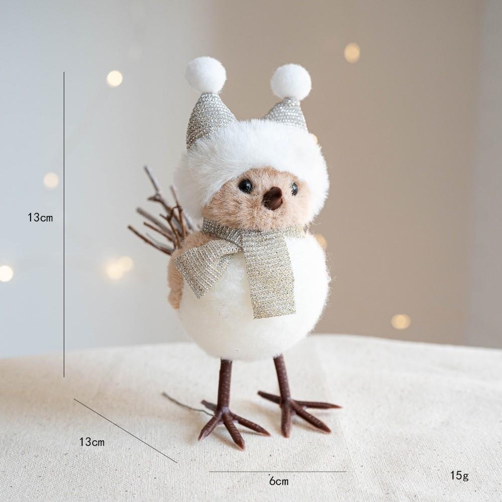 

Cute Little Bird Doll Ornaments Xmas Tree Decor NEW Christmas Tree Pendant Christmas Decor Style A