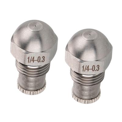 2Pcs Strong Oxidation Resistant Rustless Sprinkle Nozzles Tall Efficiency Fog Output Inside Use