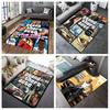 Carpet Cartoon Printed Carpet 3D Gta Grand Theft Auto Game Gamer Large Area Rug
