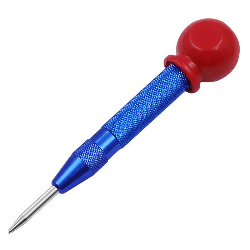 Poanson central automat Kerner Prelucrarea lemnului Perforator din metal Orificiu din oțel Marcator pentru știfturi cu arc Încărcat cu arc Instrument de mână Tulgher