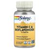 Solaray Vitamin C & Bioflavonoids 1:1 Ratio Veggie Capsules 100 Tablets