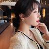 2024 Trendy Hong Kong Geometric Metal Earrings: Versatile Women's Fashion Accessories