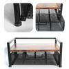 Tea Organizer Vintage Teabag Display Drawer Tea Drawer Organizer For Counter Home Dorm Living Room Meditation Room Apartment Bar