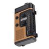 Tragbares LED-Solar-Handkurbelradio 2000 mAh AM FM SW Notfallwetterradio mit Taschenlampe