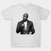 Herren Schwarzes Print-T-Shirt Dave Chappelle No-Cut Transferpapier Druck Baumwoll-T-Shirt