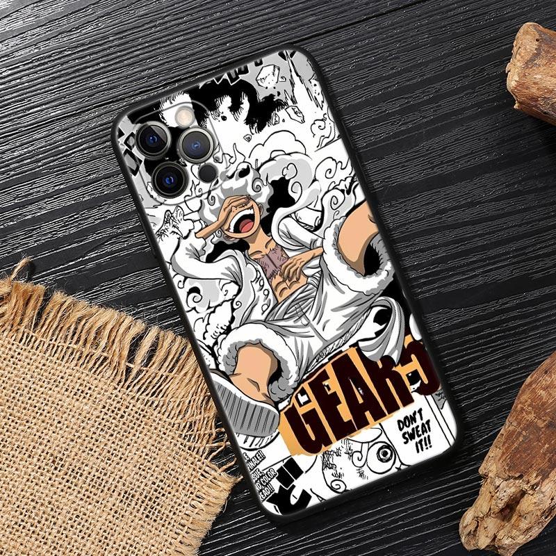 Comics One Pieces Anime Funda For iphone 17 Case For iPhone 16 15 11 12 13 Mini 17 Pro Max 16 Plus 17E 16E Air Case Soft Cover
