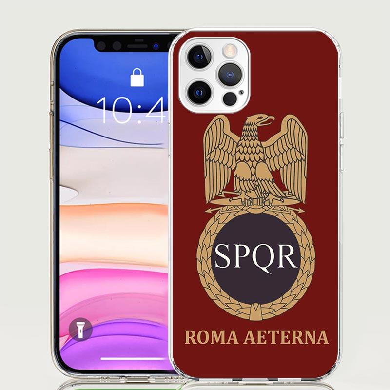 SPQR Roman Imperial Legionv Phone Case For iPhone 17 Air 16 15 Plus 11 14 Pro Max 13 Mini 12 7 8 + SE Pattern Art Customized Cov