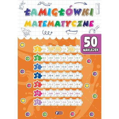 Mathematical Puzzles Riddles For Children Book + 50 Stickers
