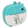 Instant Print Camera Cute Dinosaur Shape 48MP 2.0 Inch Screen Thermal Print Camera with Print Paper
