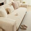 Cotton Velvet Warm Sofa Cushion Modern Light Luxury Thickened Plush New  Winter Leather Sofa Cover Cover Cloth Towel