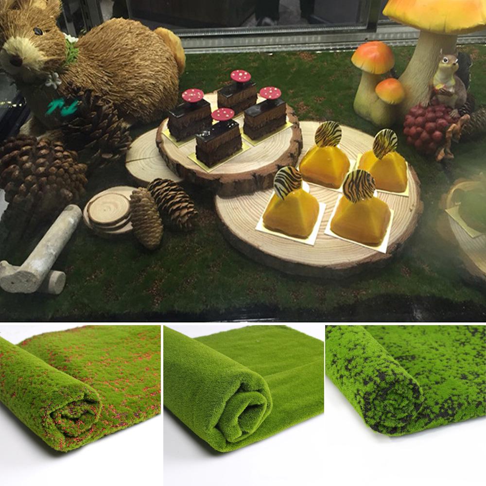 Home Artificial Moss Fake Plants Mosses Grass For Shop