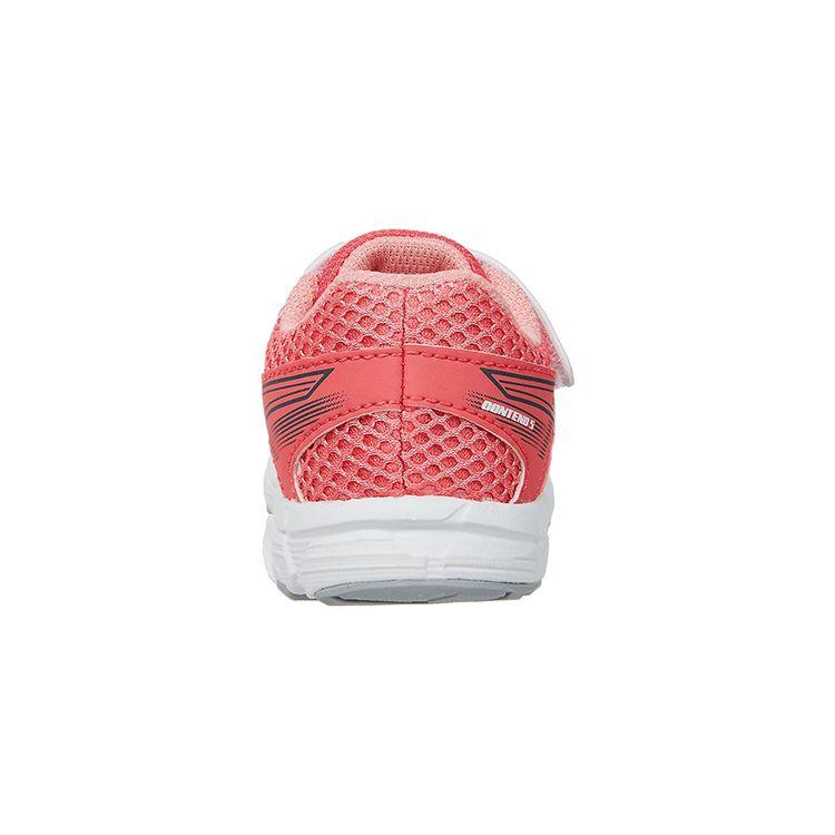 Asics Gel-Contend 5 Velcro Breathable Durable Non-Slip Low-Top Running Shoes Baby Sneaker Orange 1014A046-701