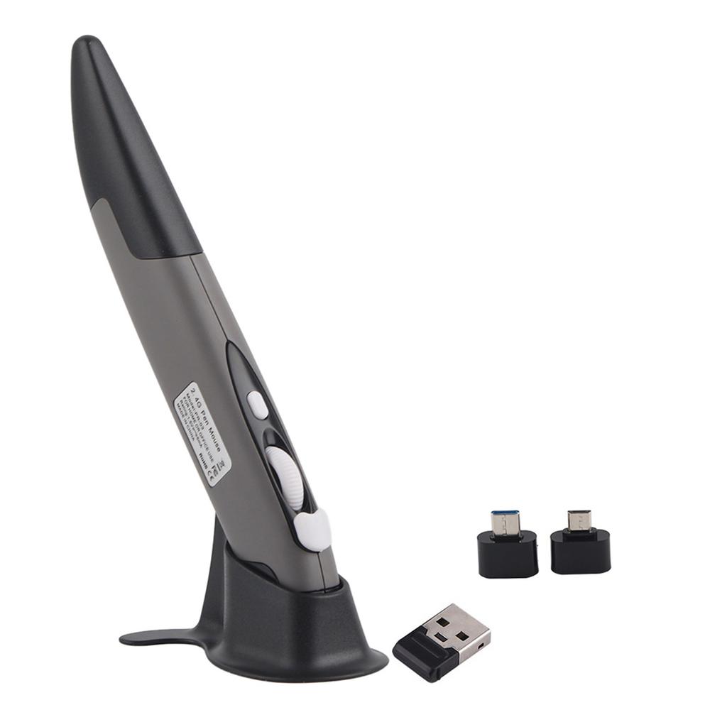 2.4GHz Wireless Optical Pen   Mouse   500 Celsius 1000DPI For Computers Laptop Red