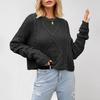 Autumn and Winter New Women's Clothing Twist Button Rope Knitted Sweater Loose Thick Needle Pullover Sweater Large Size