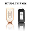 TPU Car Key Case Cover Shell Fob for Mitsubishi Outlander Lancer Eclipse Mirage Keyless Entry Smart Key Case Waterproof