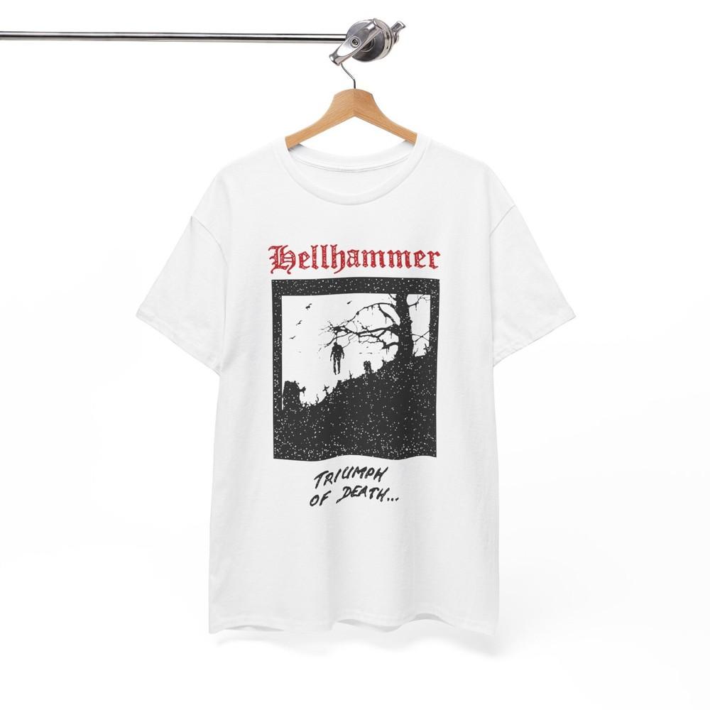 Hellhammer T-Shirt, Triumph of Death Tee, Unisex Shirt