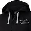 Puma Logo Print Zip-Up Hoodie Men Tops Black 585488-51
