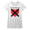Ladies Duran Duran Heartx Music T-shirt Tops Tees Men's Women's Unisex