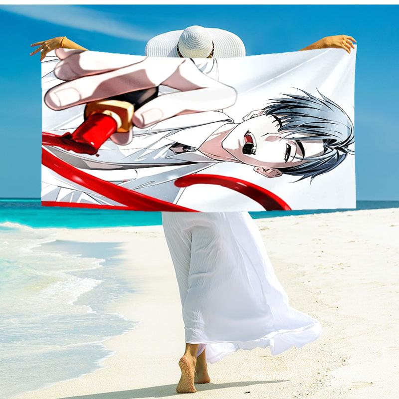 1pc Dark Fantasy Battle Scene beach towel,quick drying absorbent beach towel,outdoor sports swimming beach towel,Soft and comfortable Y73010