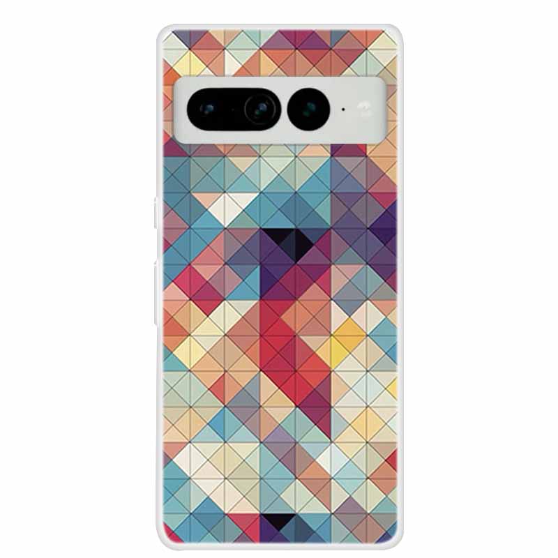 For Google Pixel 7 Pro Case Luxury Silicone TPU Soft Back Cover Phone Case For Google Pixel7 Pro Coque Audio Shockproof Funda