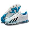 2025 new high-top mandarin duck football shoes men's broken nails children's girls AG long nails student training sports shoes