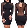 Premium Quality Women Sexy Long Sleeve Bandage Bodycon Evening Cocktail Mini Dress
