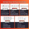 Multi-Use Bull Power Strip with Cord, Multi-Hole, 3C Certified