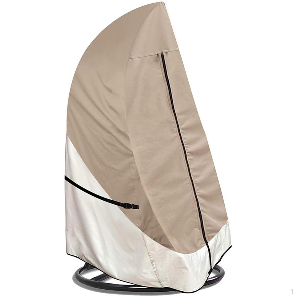 Egg Chair Cover for Outdoor Use, Adjustable Lock Feature Single Seat Hanging Chairs
