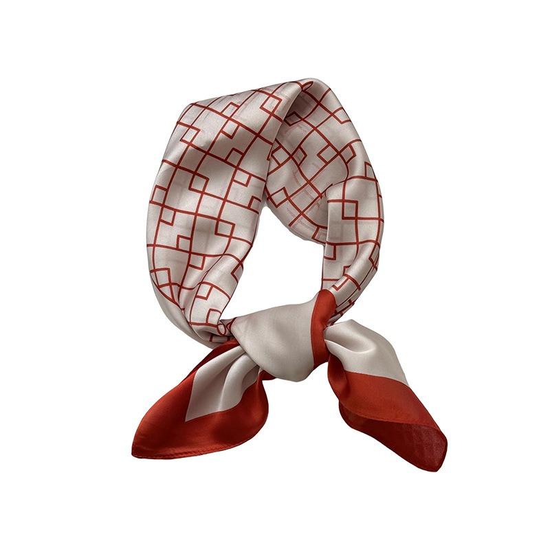 70 square scarves, new silk scarves, fashionable and versatile bags, tied hair scarves, headbands, neck protectors, scarves, shawls.