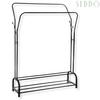 Hanger Metal Shelf for Clothes Standing Hall Wardrobe Solid Large