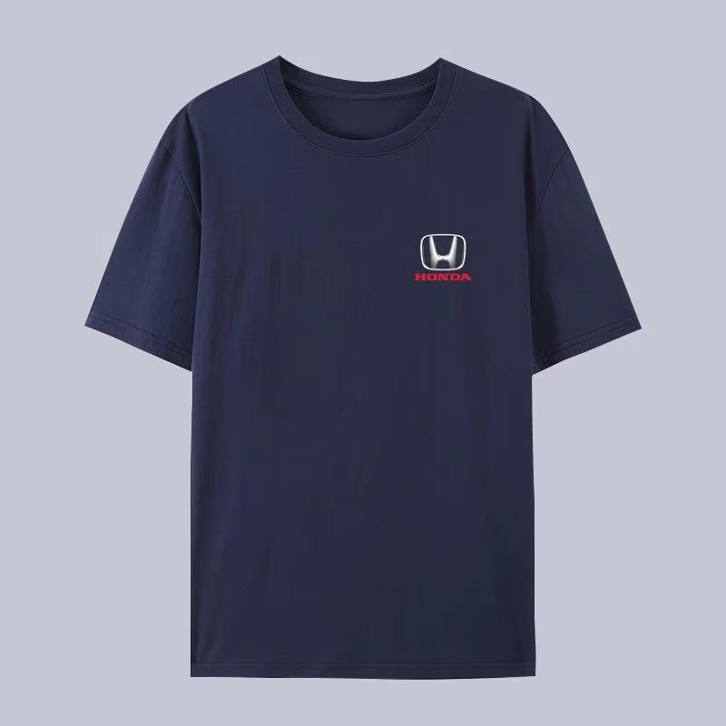 Honda Workwear Short-sleeved T-shirt Car Beauty Shop Repair and After-sales Tooling Japanese Racing Motorcycle